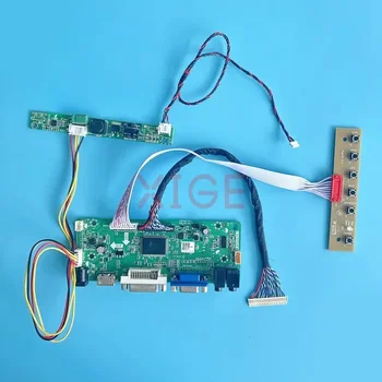 LCD такса контролера е Подходящ за LM215WF3 LM215WF4 LM215WF9 LM215WFA Монитор DVI, VGA, HDMI-Съвместим LVDS 30-Пинов 21,5 