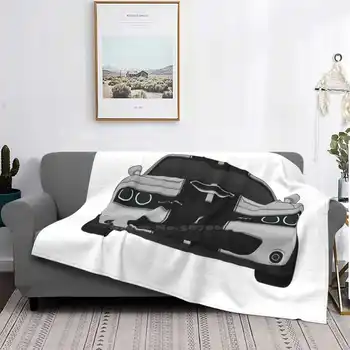 Trend стил Challenger Front (сив), Е модно меко одеяло Hellcat Challenger Srt Car Charger Hemi Muscle Car