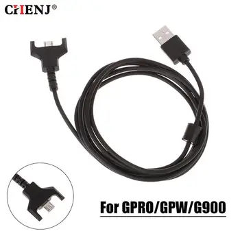 Здрав USB-кабел за зареждане на мишката с дължина 1,8 м сплетен тел за безжична геймърска мишка на Logitech G900 G903 G703 G Pro 180 см