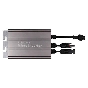 Инвертор MPPT Фотоелектричния захранващия 120 W Dc 18-50 В Переменному 110/220 В Мини-Мрежов Инвертор За Домашно MPPT Слънчева