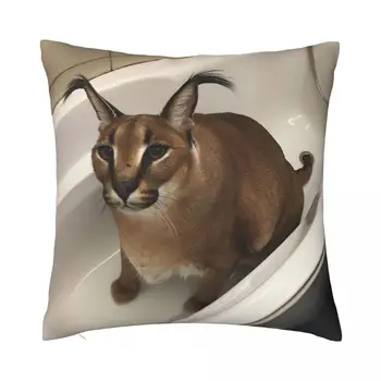 Калъф за диванной възглавници с принтом забавна карамел котка, Обнимающий Калъфка, декорация на дома, Вечерни автомобилни постелки