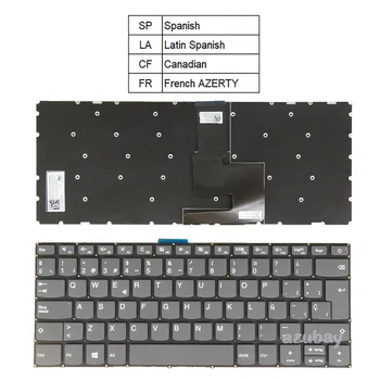 Клавиатура за лаптоп Lenovo Ideapad b320-14ikb, 320 s-15 320 s - 15abr 15ast 15ikb 15isk, 520 s-14ikb Канадски Френски Азербайджански Испански