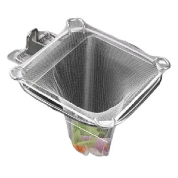 Ловецът на храна за кухненски мивки, филтър за мивка от неръждаема стомана със 100% мрежесто филтър за кухненски мивки За събиране на кухненски отпадъци Здрав
