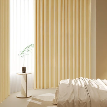 Модерна душ завеса в минималистичен стил, Затемняющий Слънцезащитен крем, душ Завеса за всекидневната, Завеси за тераси, еркери да подредите, Звукоизолирани щори за домашния кабинет
