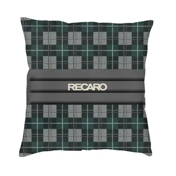 Начална клетчатая възглавница Recaros Декор за дома Сладък улични възглавници Квадратна калъфка за възглавница