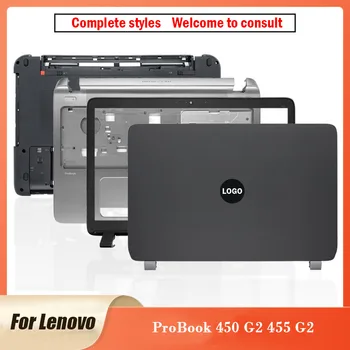 Новост за лаптоп HP ProBook 450 G2 455 G2 LCD дисплей на Задната част на Кутията на Предната Рамка, Поставка За ръце Долен Корпус Линия на Горния Капак 768123-001 450 G2 15,6 Инча