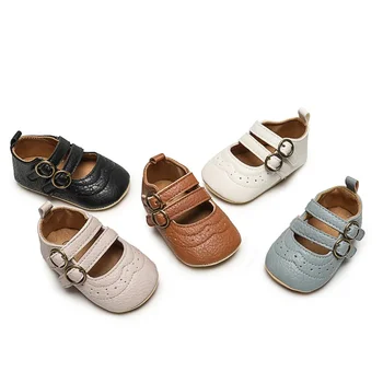 Пролетно-есенен детски обувки за ходене от 0 до 1 година, ежедневни удобни обувки принцеси за момичета, детски обувки за ходене, детски обувки