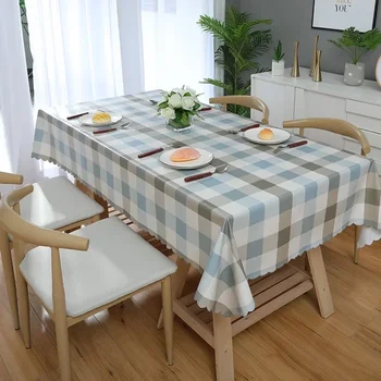 Скандинавска покривка от PVC, водоустойчив, маслостойкая и не изисква измиване декоративна стойка, настаняване в семейство, хотел, ресторант, D7J49